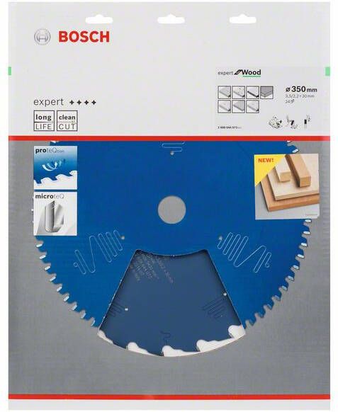 Bosch Accessoires Cirkelzaagblad expert for Wood 350x30x3.5 2.2x24 T 2608644073
