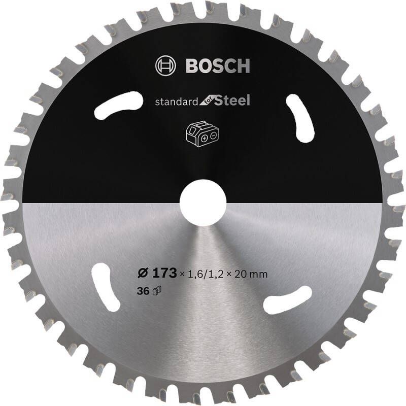 Bosch Accessoires Cirkelzaagblad | Standard for Steel | 173 mm | T36 2608837750