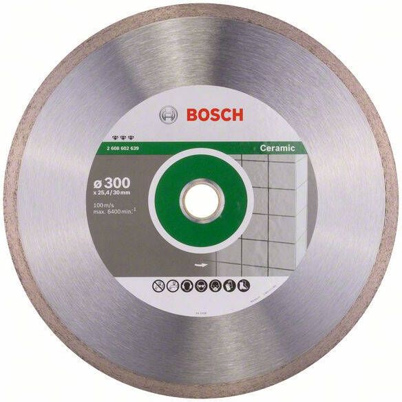 Bosch Accessoires Diamantdoorslijpschijf Best for Ceramic 300 x 30 25 40 x 2 8 x 10 mm 1st 2608602639