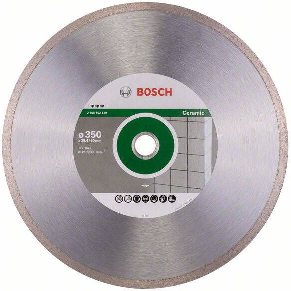 Bosch Accessoires Diamantdoorslijpschijf Best for Ceramic 350 x 30 25 40 x 3 x 10 mm 1st 2608602640