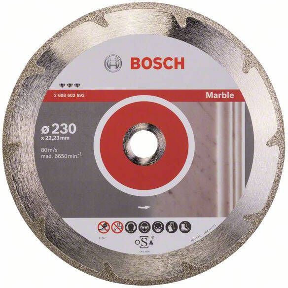 Bosch Diamantdoorslijpschijf Best for Marble 230 x 22 23 x 2 x 3 mm 1st