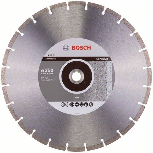 Bosch Accessoires Diamantdoorslijpschijf Standard for Abrasive 350 x 20 00+25 40 x 2 8 x 10 mm 1st 2608602621