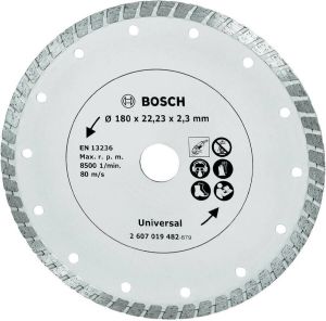Bosch diamantdoorslijpschijf Turbo 180 mm Ø
