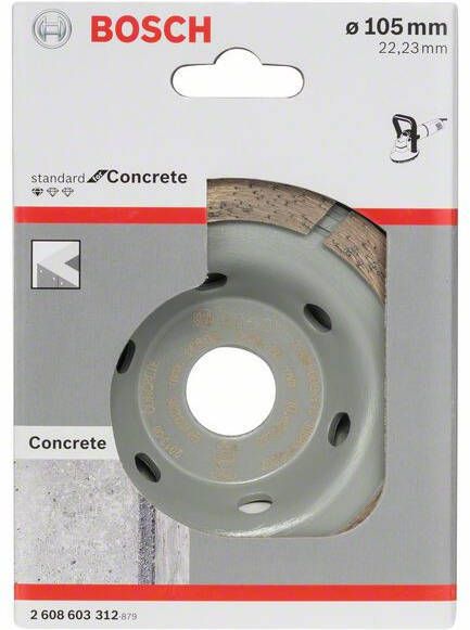 Bosch Accessoires Diamantkomschijf Standard for Concrete 1st 2608603312