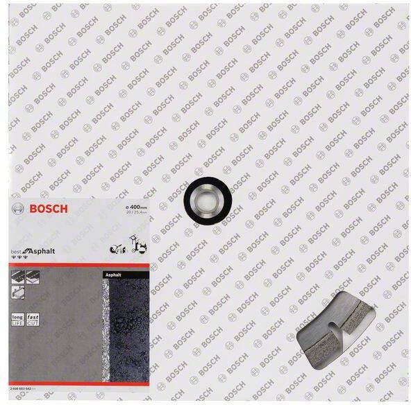 Bosch Accessoires Diamantschijf Best for Asphalt 400x25.4x12mm 2608603642