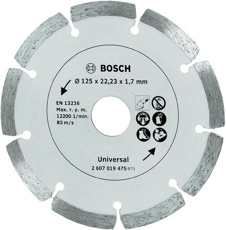 Bosch Accessoires Diamantschijf universeel | 125mm 2607019475