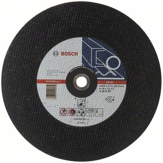 Bosch Doorslijpschijf recht Expert for Metal A 36 R BF 400 mm 25 40 mm 3 2 mm 10 stuks