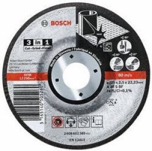 Bosch Doorslijpschijven metaal inox | 115 mm | per 25 | 2608602388