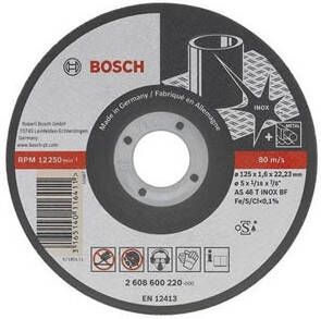 Bosch Accessoires Doorslijpschijven Rapido Standard | 230x1 9 mm | 2608600711 1 stuks 2608600711