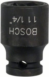 Bosch Dopsleutel 1 4" 11mm x 25mm 15.9 M 7