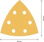 Bosch Accessoires Expert C470 schuurpapier voor deltaschuurmachines 93 mm K120 50-delig 1 stuk(s) 2608900930 - Thumbnail 1