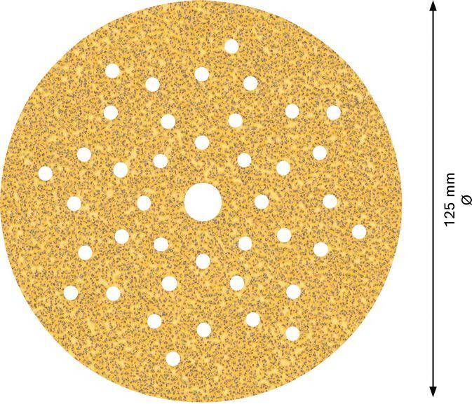 Bosch Accessoires Expert C470 schuurpapier voor excenterschuurmachines 125 mm multigaten K40 5-delig 2608901092