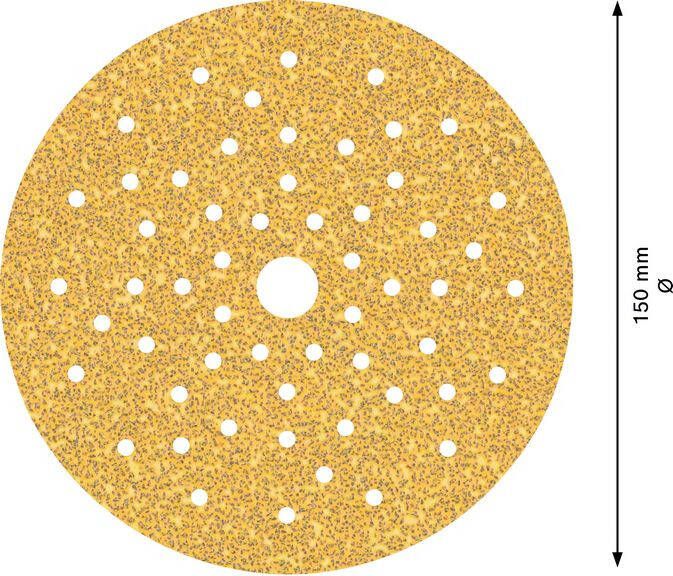 Bosch Accessoires Expert C470 schuurpapier voor excenterschuurmachines 150 mm multigaten K40 50-delig 1 stuk(s) 2608901135