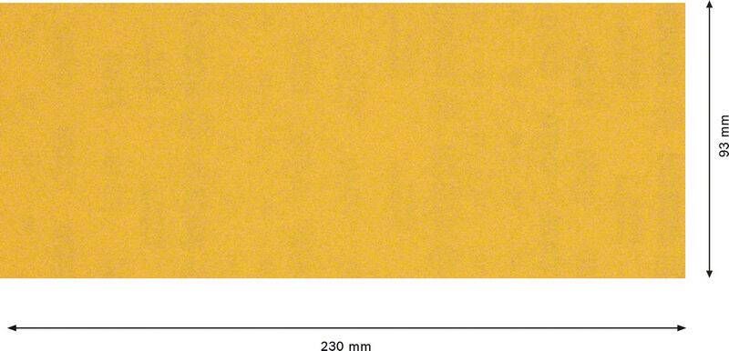 Bosch Accessoires Expert C470 schuurpapier voor vlakschuurmachines 93 x 230 mm K240 10-delig 2608900845