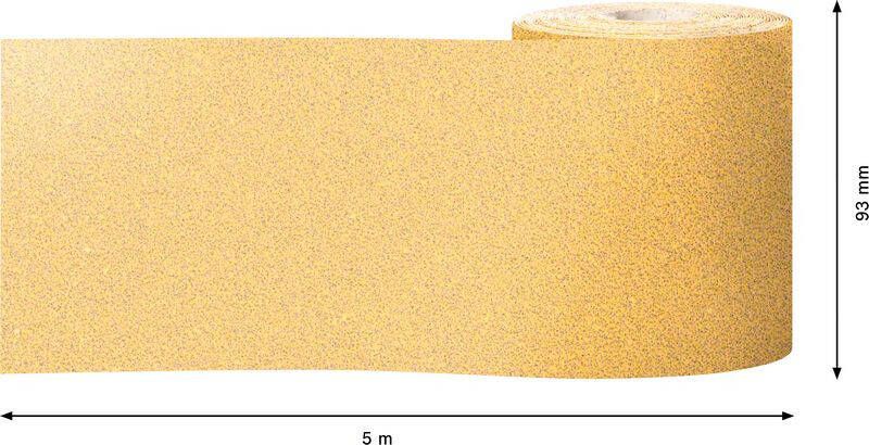 Bosch Expert C470 schuurpapierrol voor handmatig schuren 93 mm 5 m K60 1 stuk(s)