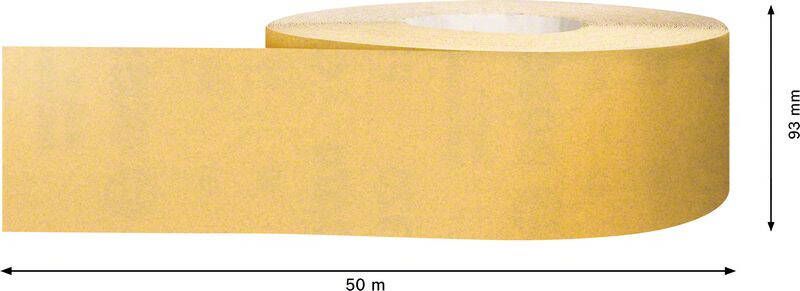 Bosch Accessoires Expert C470 schuurpapierrol voor handmatig schuren 93 mm x 50 m K320 1 stuk(s) 2608900975