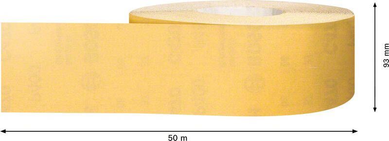 Bosch Accessoires Expert C470 schuurpapierrol voor handmatig schuren 93 mm x 50 m K400 1 stuk(s) 2608900976