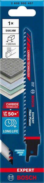 Bosch Expert 'Fiber Plaster' S 641 HM reciprozaagblad 1 stuk 1 stuk(s)