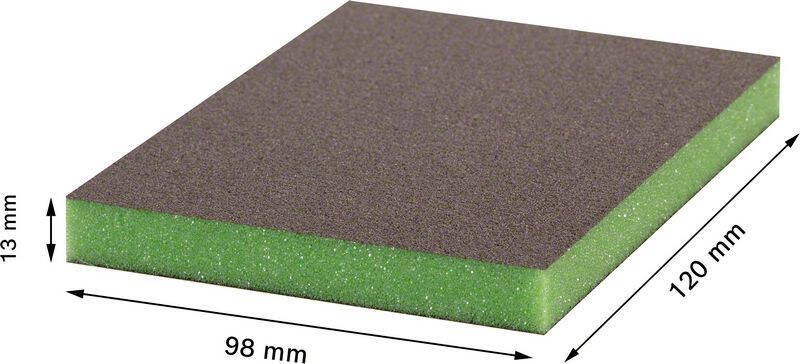 Bosch Expert Flex S473 schuimschuurpad 98 x 120 x 13 mm superfijn 50 stuk(s)