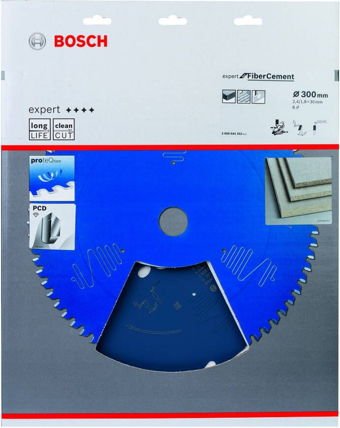 Bosch Expert for Fibre Cement cirkelzaagblad EX FC B 300x30-8 1 stuk(s) 2608644352