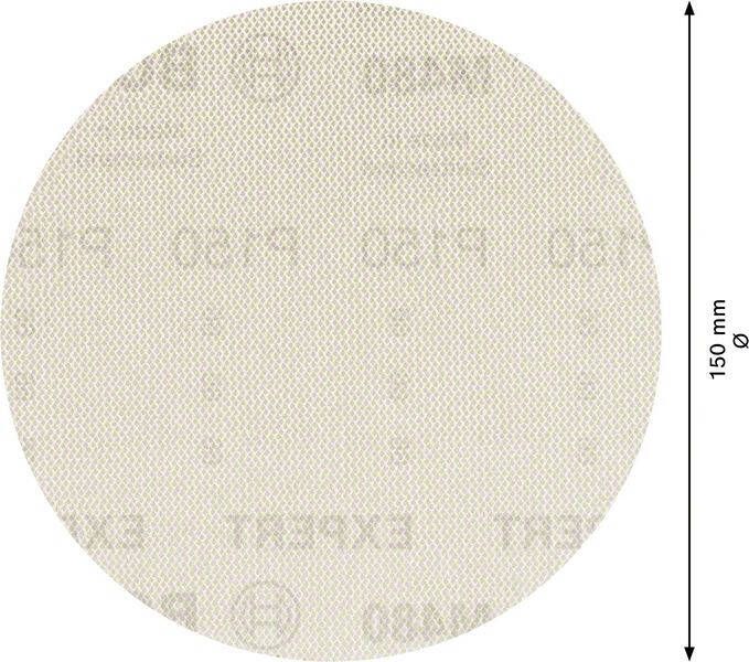 Bosch Accessoires Expert M480 schuurnet voor excenterschuurmachines 150 mm K150 50-delig 1 stuk(s) 2608900701