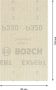 Bosch Accessoires Expert M480 schuurnet voor vlakschuurmachines 80 x 133 mm K320 1 stuk(s) 2608900741 - Thumbnail 1