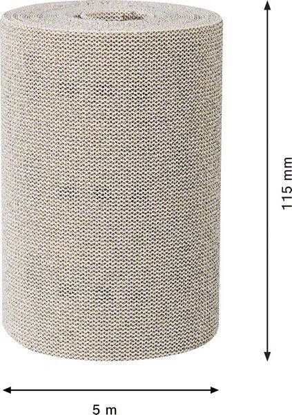 Bosch Expert M480 schuurnetrol 115 mm 5 m K80 1 stuk(s)