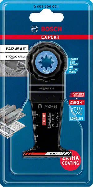 Bosch Accessoires Expert MetalMax PAIZ 45 AIT multitoolzaagblad 45 mm 1 stuk(s) 2608900021