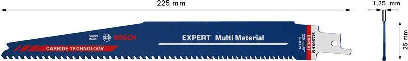 Bosch Accessoires Expert 'Multi Material' S 1156 XHM reciprozaagblad 3-delig 1 stuk(s) 2608900392