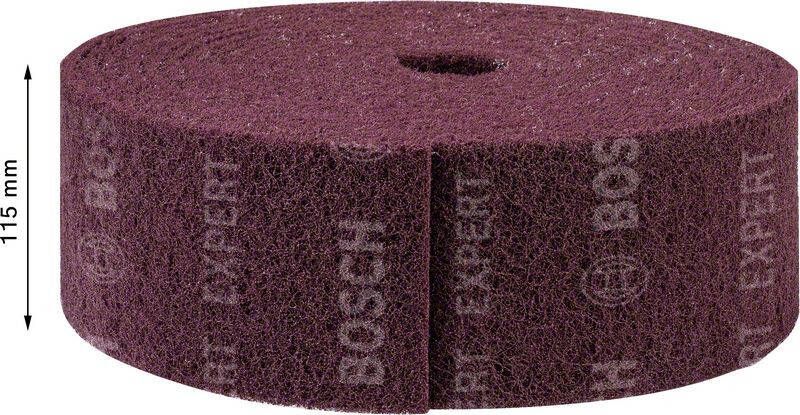 Bosch Accessoires Expert N880 vliesrol 115 mm x 10 m middelhard A 1 stuk(s) 2608901229
