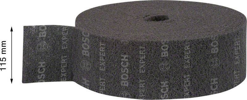 Bosch Accessoires Expert N880 vliesrol 115 mm x 10 m middelhard S 1 stuk(s) 2608901228
