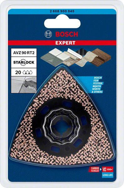 Bosch Accessoires Expert Sanding Plate AVZ 90 RT2 multitoolzaagblad 90 mm 1 stuk(s) 2608900045