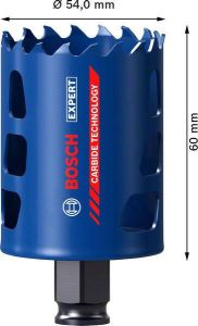 Bosch Expert Tough Material gatzaag 54 x 60 mm 1 stuk(s)