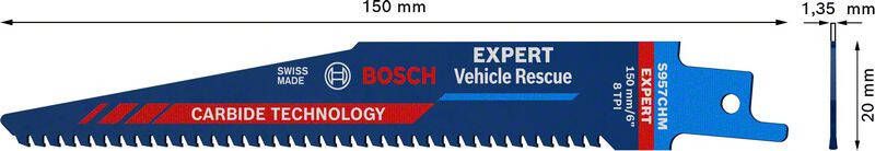 Bosch Accessoires Expert 'Vehicle Rescue' S 957 CHM reciprozaagblad 1 stuk 1 stuk(s) 2608900378