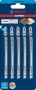 Bosch Accessoires Expert 'Wood 2-side clean' T 308 BO decoupeerzaagblad 5-delig 1 stuk(s) 2608900555 - Thumbnail 1