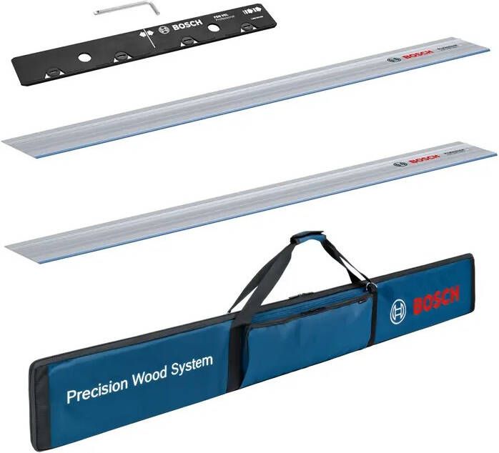 Bosch Accessoires FSN 1400 Geleiderail Set | 2 x FSN 1400 + FSN VEL | In Toolbag 0615990M8Z