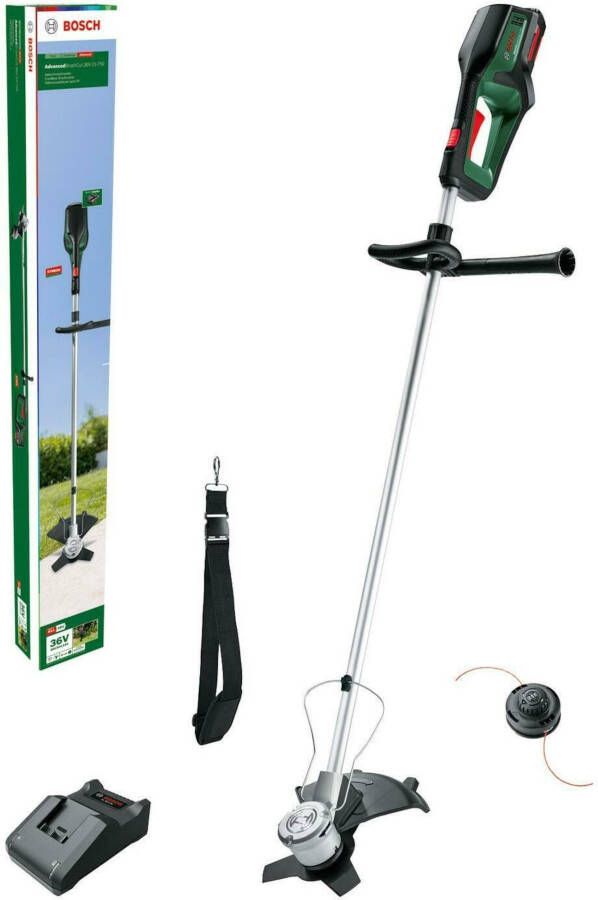 Bosch Groen AdvancedBrushCut 36V-23-750 | Accu Bosmaaier | 23 cm | 2.0 Ah accu + lader 06008C1K03