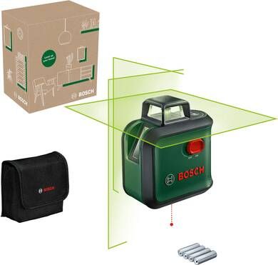 Bosch Groen AdvancedLevel 360°-lijnlaser | Inclusief Batterijen 0603663BZ0