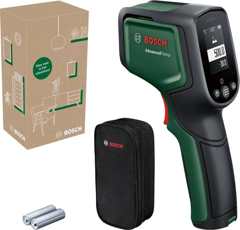 Bosch Groen AdvancedTemp Thermodetector | Inclusief Batterijen 06036832Z0