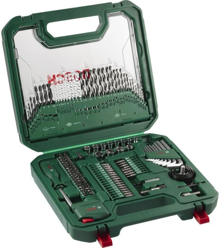 Bosch Groen Accessoireset De Bouwset | 126-delig 2608522568