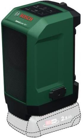 Bosch Groen Accu UniversalSpeaker 18V-1 | zonder accu's en lader 06039G5000