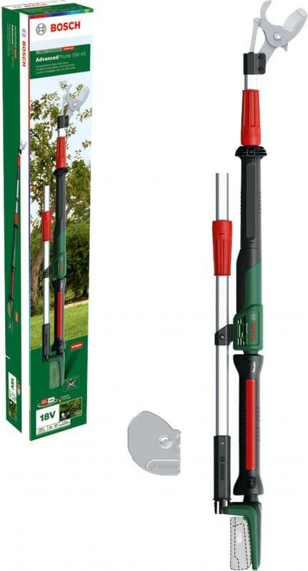 Bosch Groen Accutakkenschaar AdvancedPrune 18V-45 | Zonder accu en lader | 1x verlengstuk 06008C5002