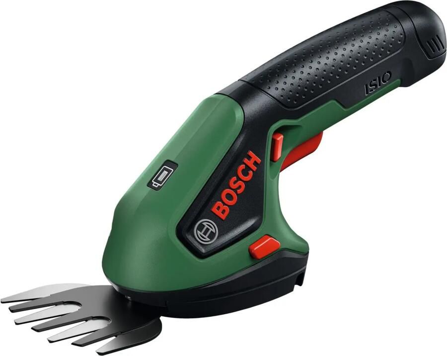 Bosch Groen ISIO Grasschaar | 4V 2.0Ah accu + 8cm grasschaarmes 0600833401