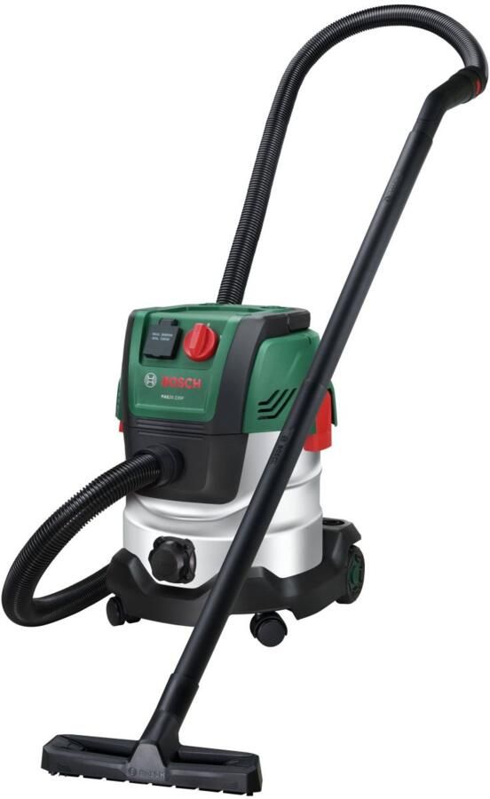 Bosch Groen PAS 20-220P BE Stofzuiger | inclusief 2 m zuigslang + mondstukken en filters 06033E72W0