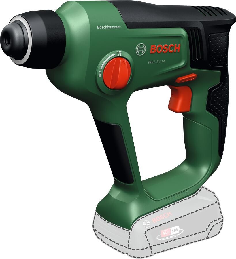 Bosch Groen PBH18V-14 Accu boorhamer (zonder accu lader) 06039E6002