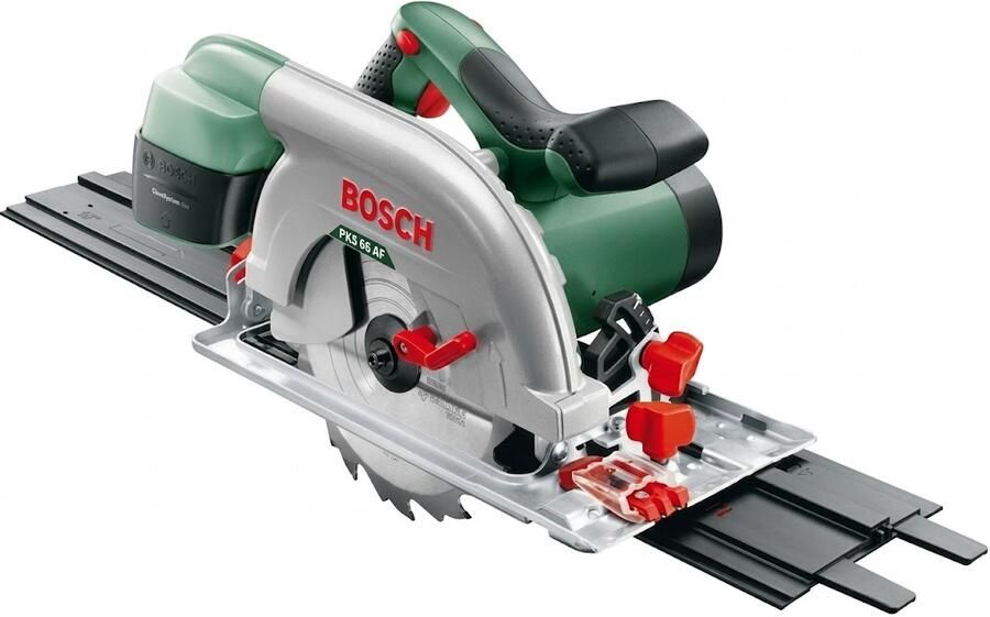 Bosch Groen PKS 66 AF Cirkelzaag | 1600w 190mm | + geleide 0603502000