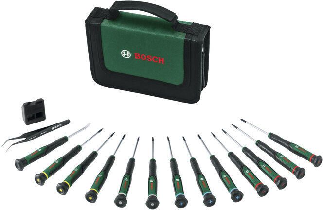 Bosch Groen Precisieschroevendraaierset | 15-delig 1600A039J4