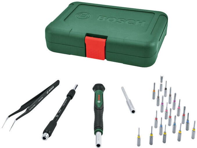 Bosch Groen Precisieschroevendraaierset | 24-delig 1600A039HT