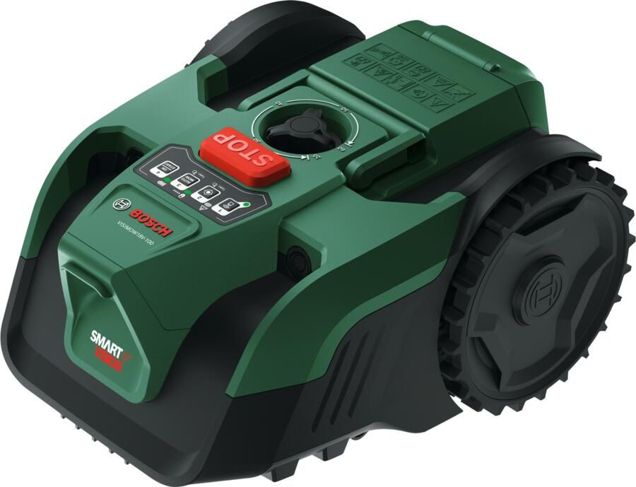 Bosch Groen Robotmaaier VISIMOW18V-100 | 1 x 4 0 Ah accu en oplader 06008E1000
