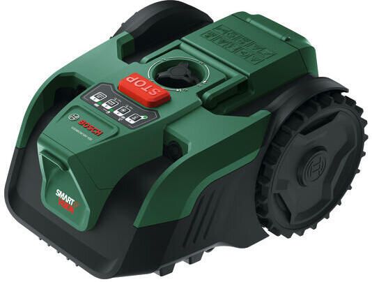 Bosch Groen Robotmaaier VISIMOW18V-100 | Incl. 1 x 18 V Li-Ion accu (4 0 Ah) + AL 18V-44 lader + Reservemessen 06008E1002